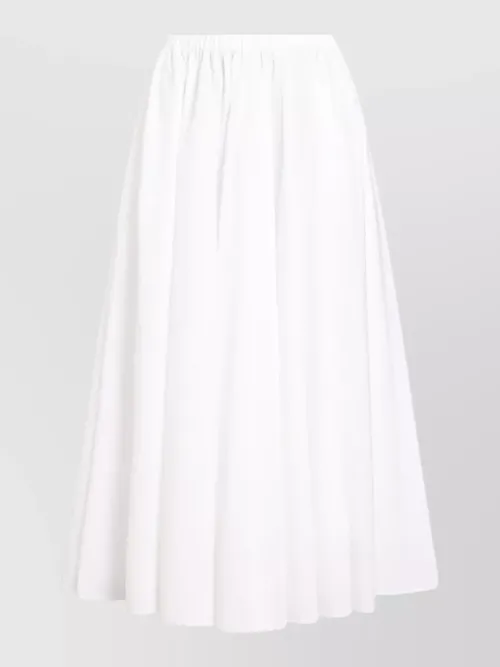 Patou - midi skirt elastic waist full silhouette