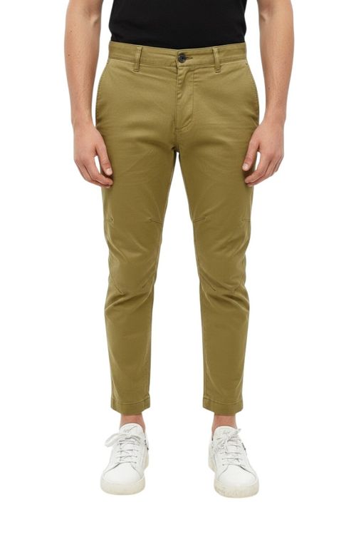 Olive Regular Chino Pants