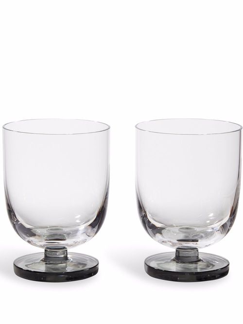 Puck water tumblers set - Grey