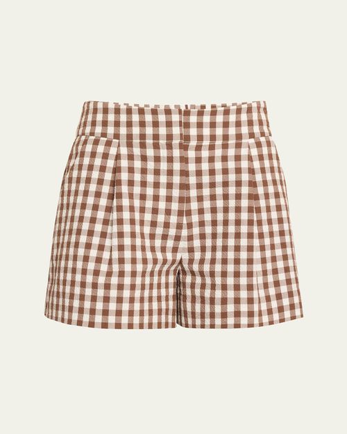 Haina Gingham Shorts