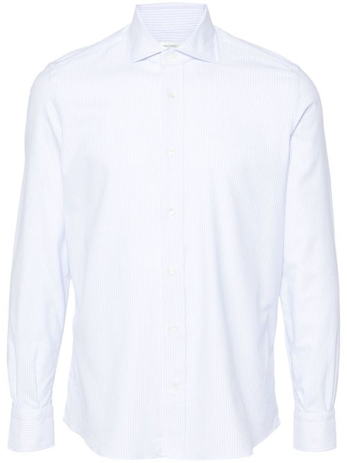 Striped cotton shirt - Blue