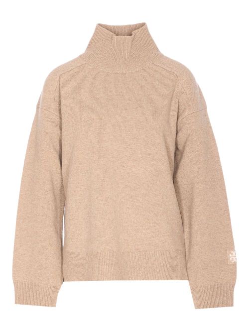 Wool turtle-neck jumper