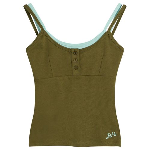 Women's Britt Layered Cami Green