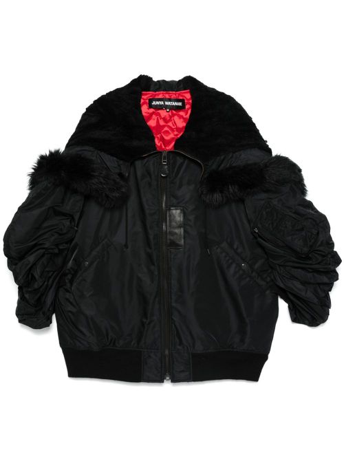 Hooded coat - Black