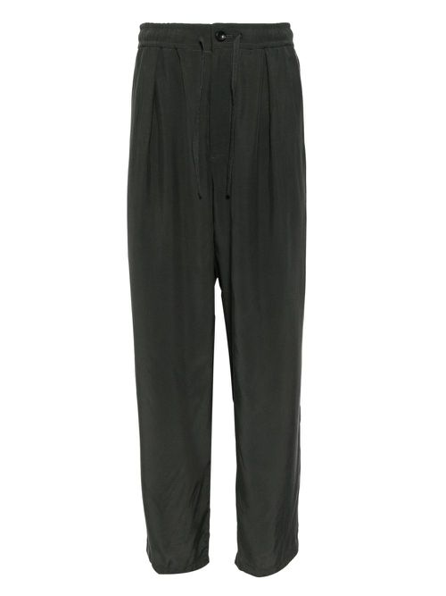 Attachment taffeta trousers - Grey