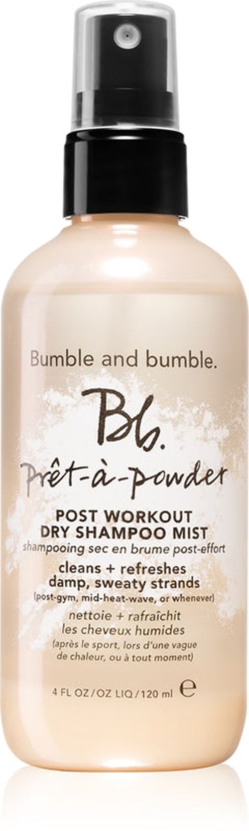 Bumble And Bumble BB Pret-A-Powder Post workout dry shampoo spray