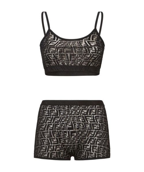 FF-print underwear set