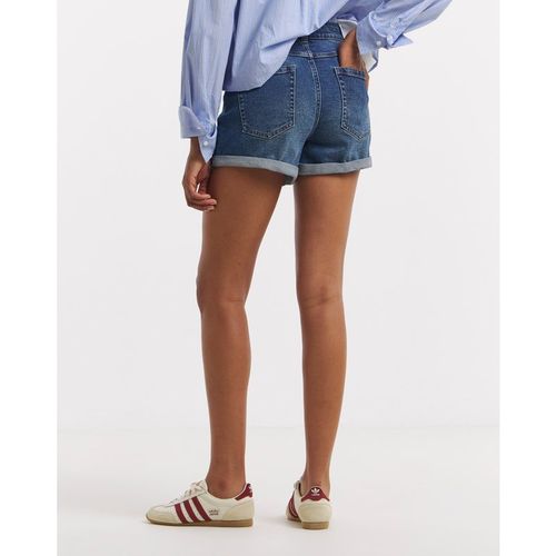 Simply /1 Blue Loose Mom Short