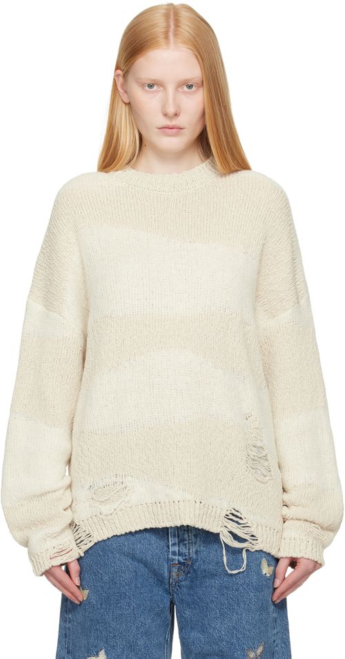 Off-White Popover Sweater