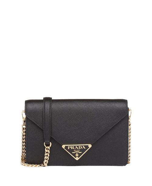 Saffiano Leather Shoulder Bag