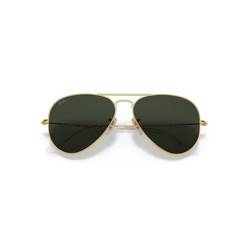 Ray-Ban Aviator | Aviation Collection Sunglasses Arista Gold Frame Green Lense