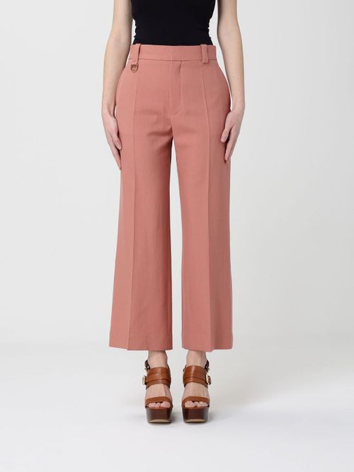 Pants CHLOÉ Woman color Pink
