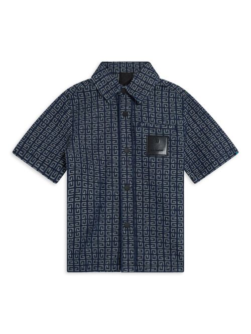 4G denim shirt - Blue
