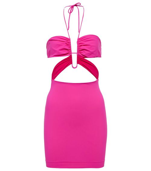Exclusive to Mytheresa - Halterneck minidress