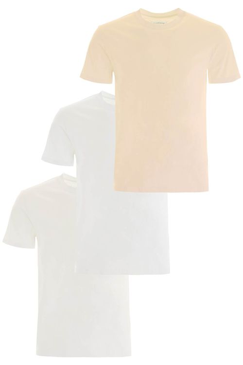 -Tripack T Shirt In Cotone-Uomo