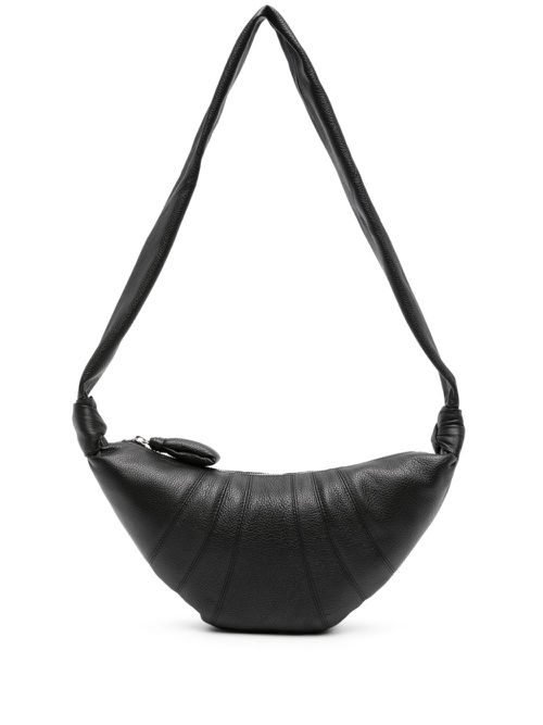 Small Croissant shoulder bag - Black