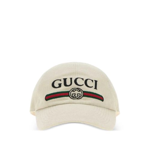 Logo-embroidered Web-stripe Baseball Cap