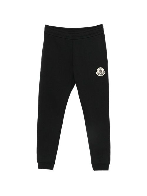 Black Regular Logo Joggers