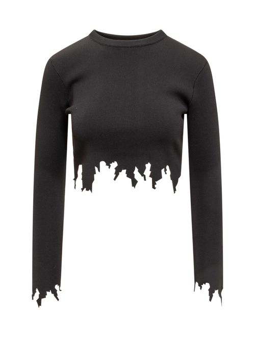 Lasercut Crop Top