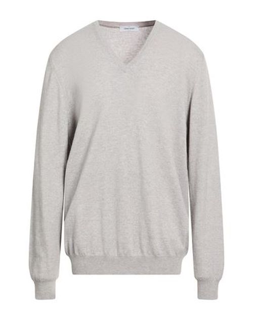Man Sweater Light grey Size 48 Virgin Wool, Cashmere, Viscose