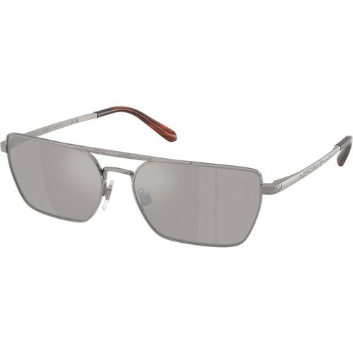 Ralph Lauren Donna Ralph Lauren RL7092 90026G Occhiali da sole Metallo Grigio Squadrata Specchiate