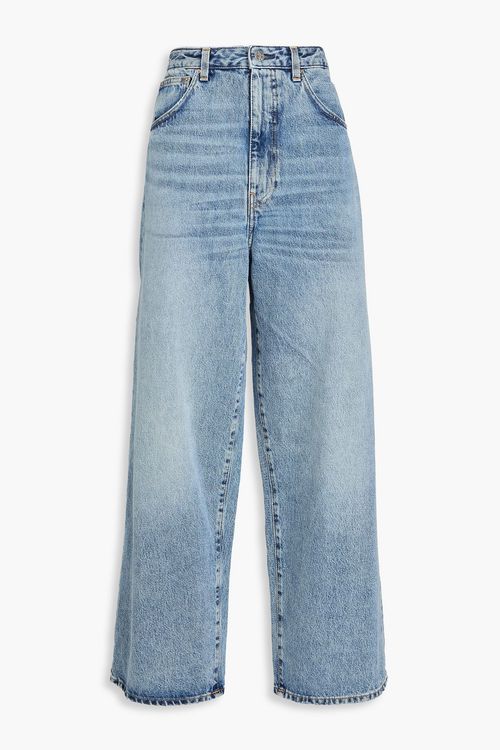High-rise wide-leg jeans - Blue - 23W-32L