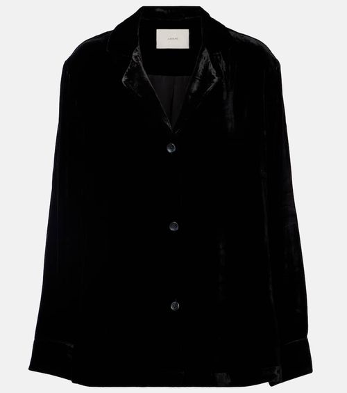 Calabasas velvet shirt