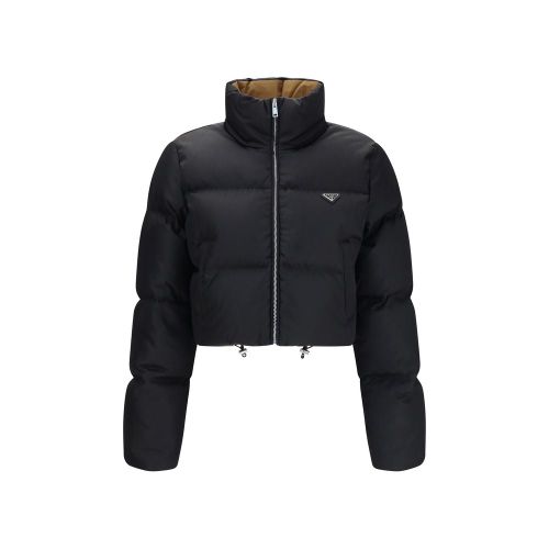 Goose Down Re-Nylon Down Jacket — Black