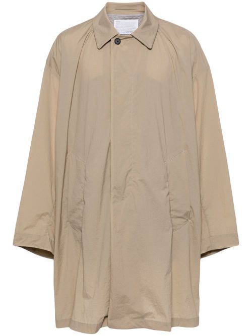 Button-up trench coat - Brown
