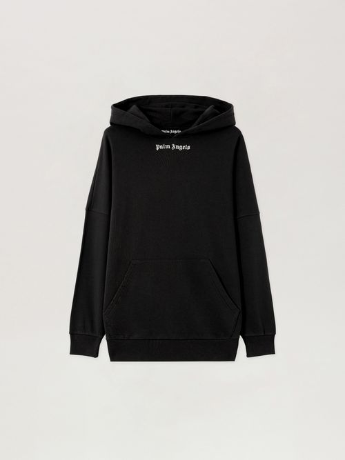 Classic Logo Over Hoodie Man  Black Off White