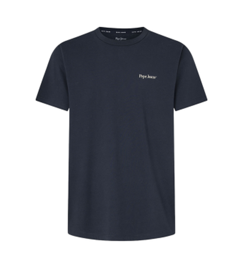 Pepe Jeans for man. PM509431 T-shirt Alfie navy (M), Casual, Short sleeve, Organic Cotton, Sustainable