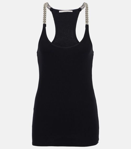 Cotton-blend tank top