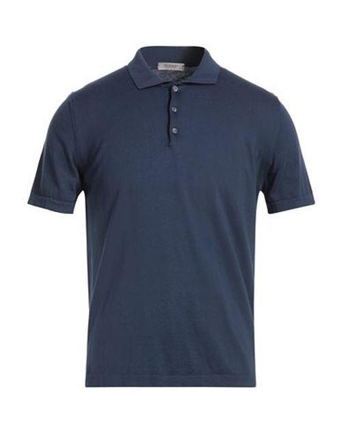 Man Polo shirt Navy Size M Cotton