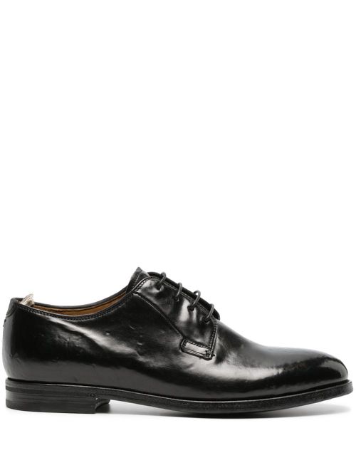 Major 001 leather Derby shoes - Black