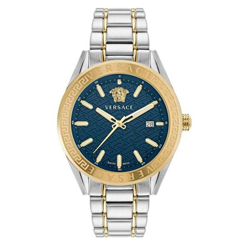 V-Code Quartz Blue Dial Mens Watch VE6A00523
