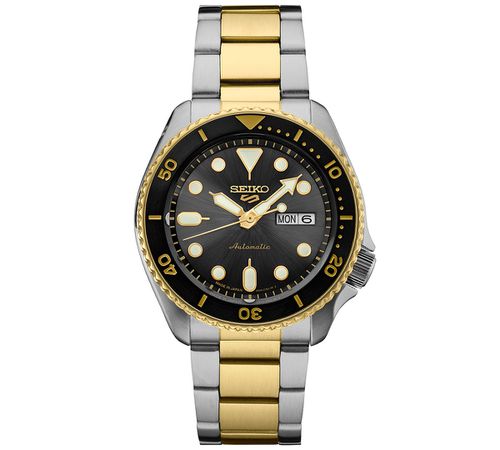 Men's Automatic 5 Sports Two-Tone Stainless Steel Bracelet Watch 43mm - Gray