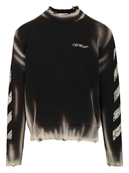 Diag Arr Corrosion Knitwear Black