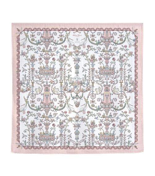 X Caitlin Wilson Toile De Jouy Blanket