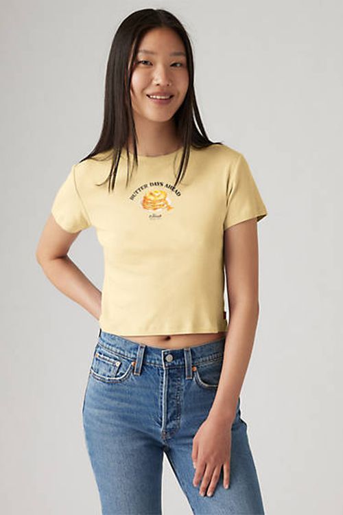 Graphic Mini Ringer Tee