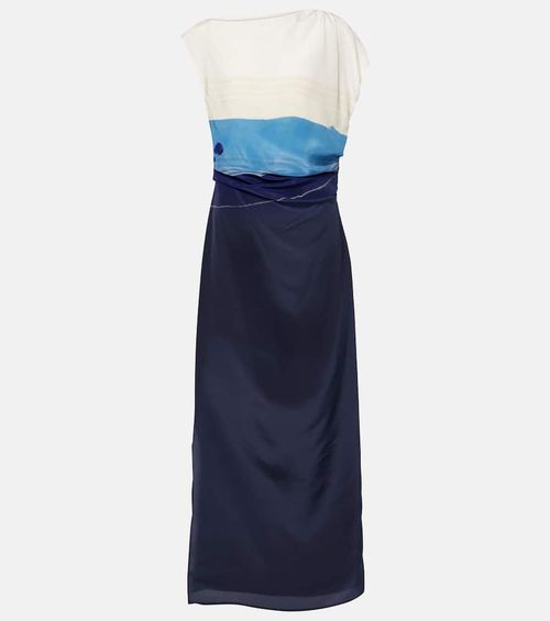 Mariner printed maxi dress