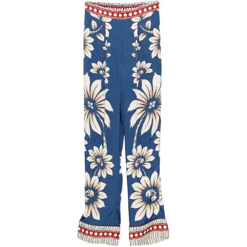 Farm Rio Luna Blue Pajama Pant