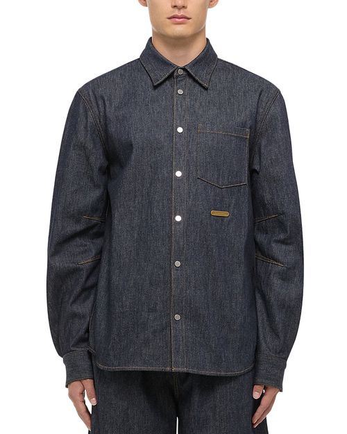 Long Sleeve Button Front Shirt