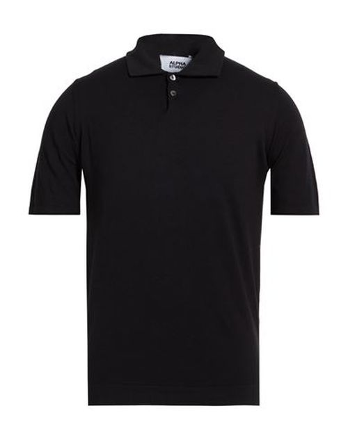 Man Sweater Black Size 44 Cotton, Polyester