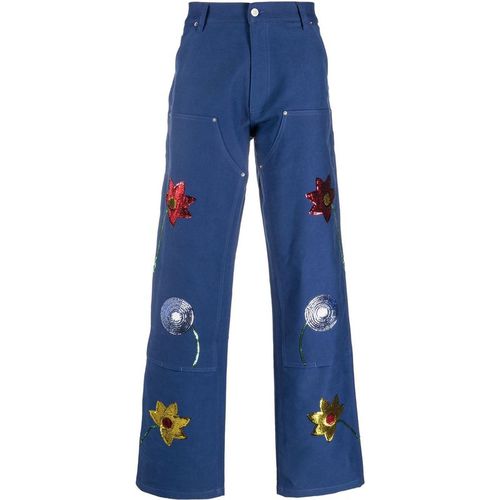 Sky High Farm Workwear gestickt Denim Jean