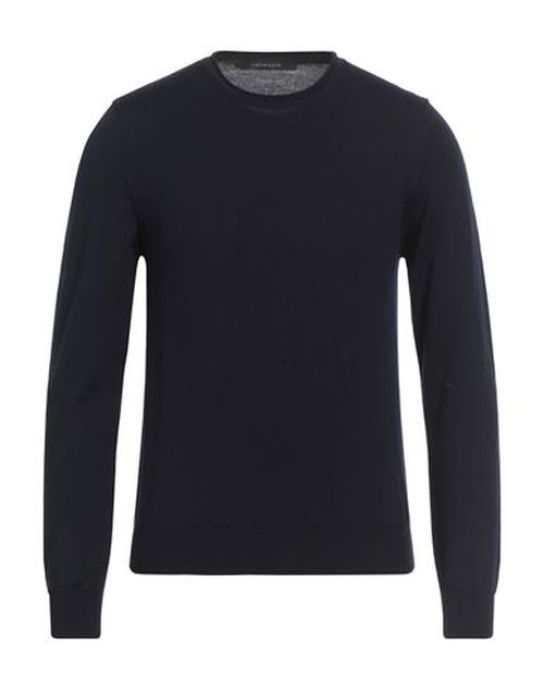 Man Sweater Navy Size 36 Merino Wool