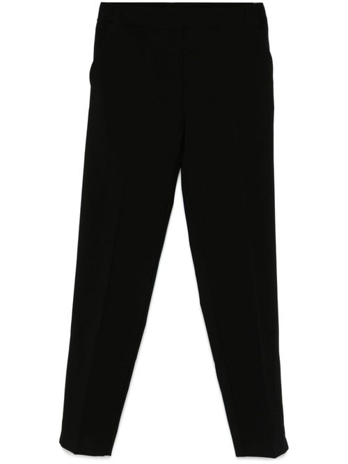 Pressed crease trousers - Black