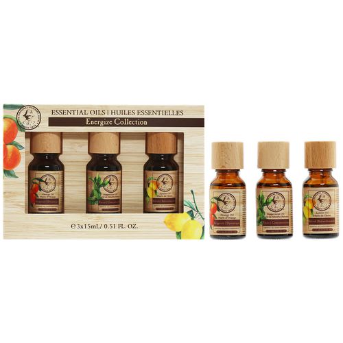 Unisex Essential Oil Energize Gift Set Fragrances 746480180725