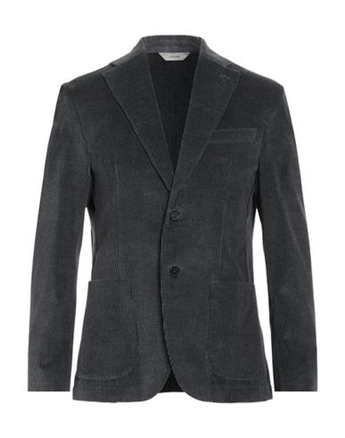 Man Blazer Charcoal Size 36 Cotton