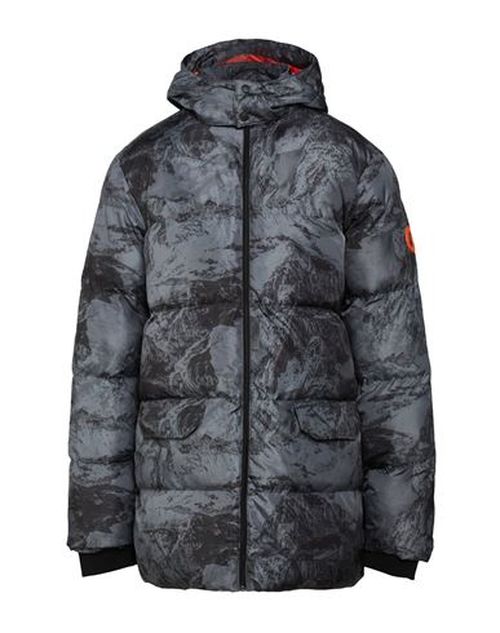 Man Puffer Grey Size 38 Polyester