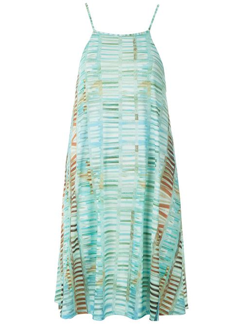 Iris printed dress - Green